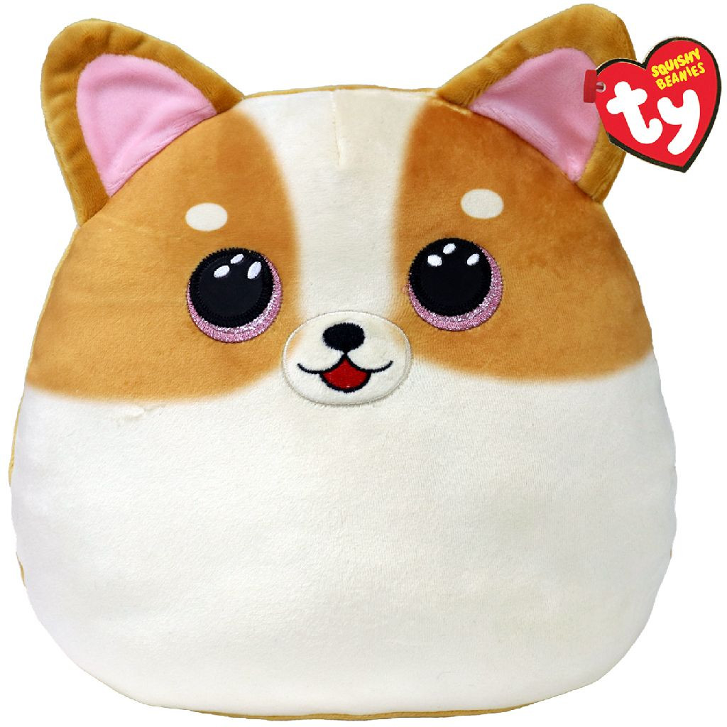 Ty Squish A Boo Tanner Dog - Knuffel - 31 cm