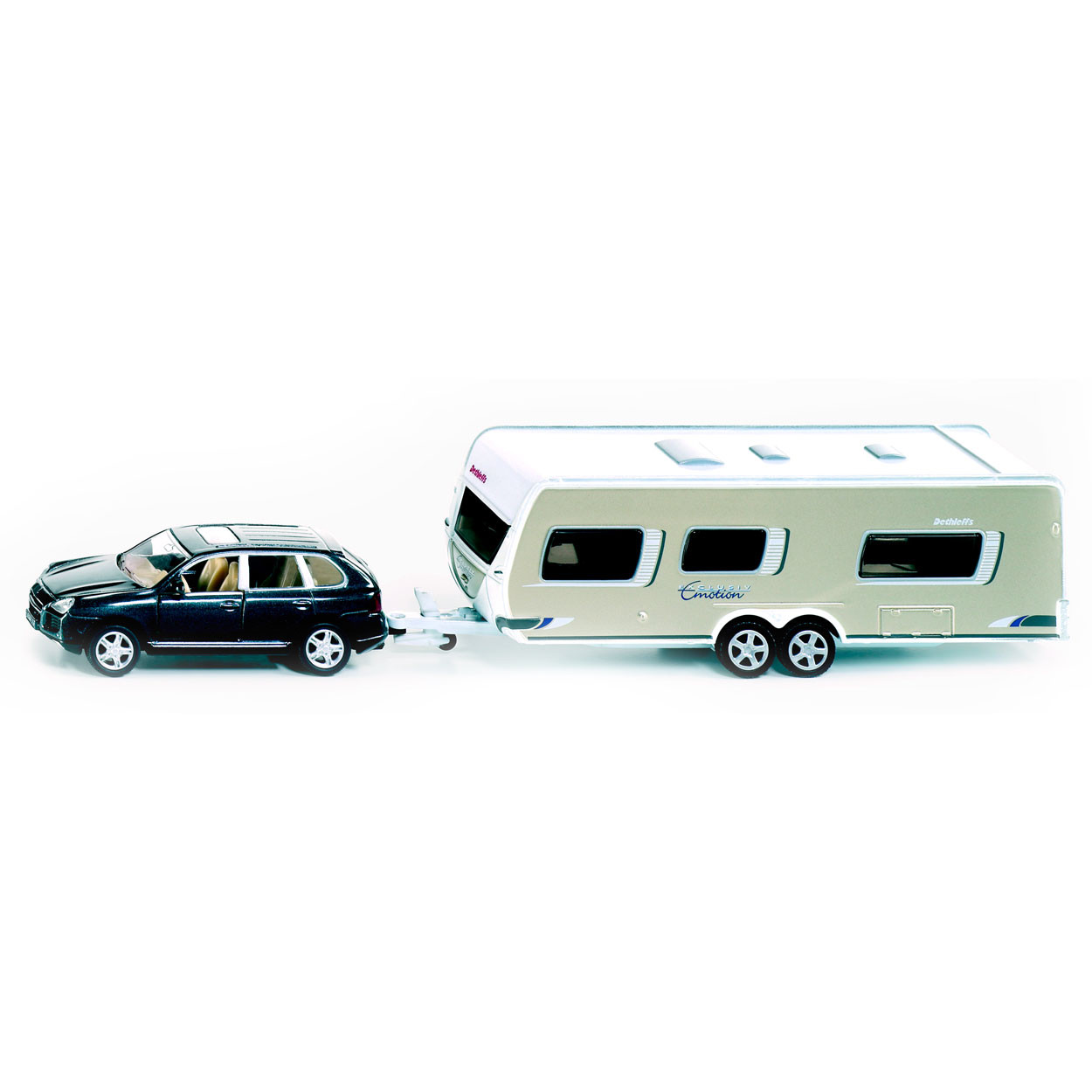 Siku 2542 Auto Met Caravan 1:55