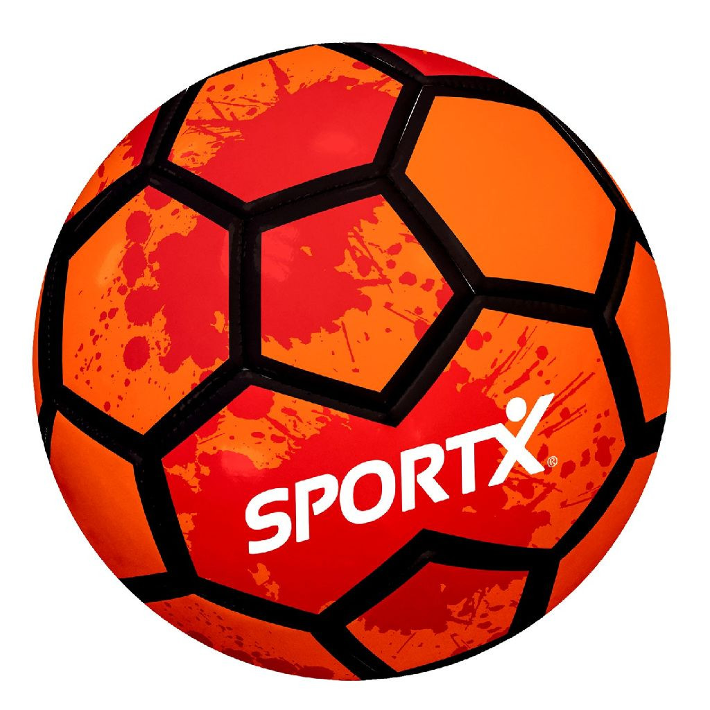 Sportx Oranje Splash 330-350gr - Voetbal