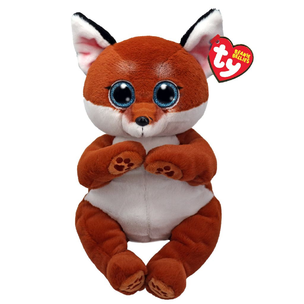 Ty Beanie Babies Bellies Witt Fox Medium - Knuffel - 24 cm