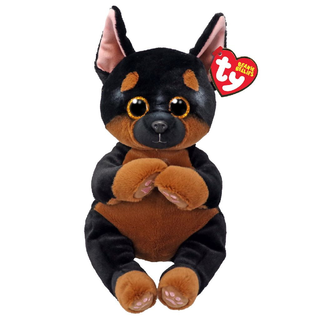 Ty Beanie Babies Bellies Fritz Dog Medium  - Knuffel - 24 cm