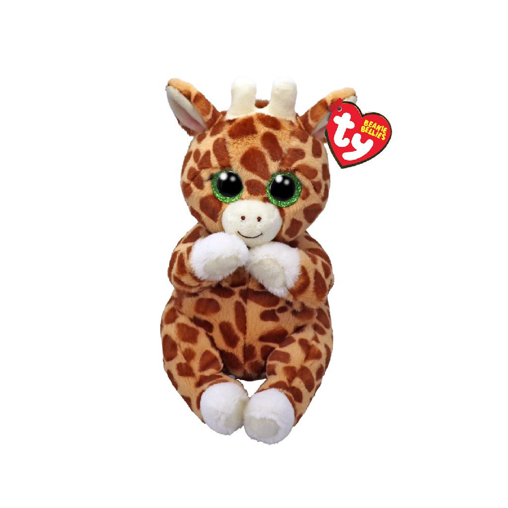 Ty Beanie Babies Bellies Tippi Giraffe - Knuffel - 15 cm