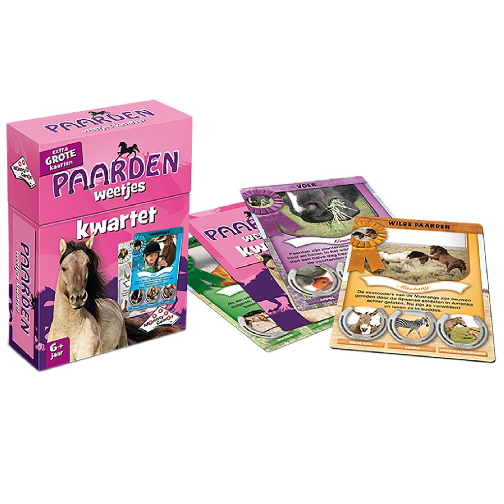 Paarden Kwartet - Kinderspel