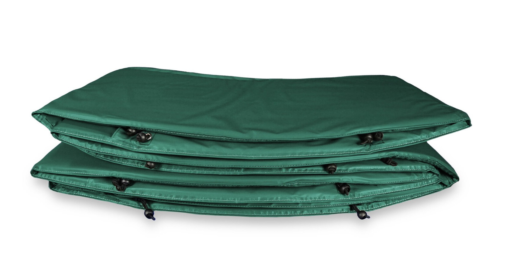 EXIT Trampoline Beschermrand InTerra - Groundlevel - 214 x 366 cm - Groen