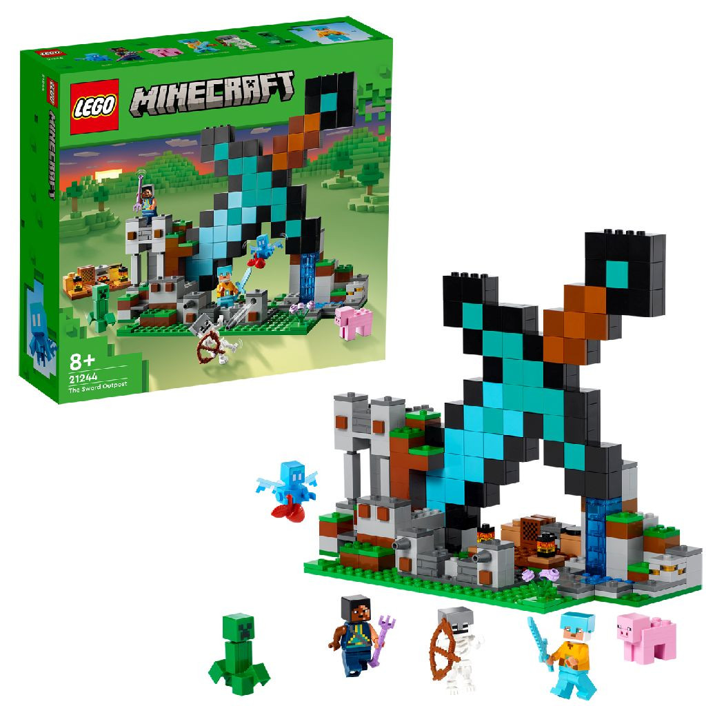 21244 LEGO Minecraft Uitvalbasis Zwaard
