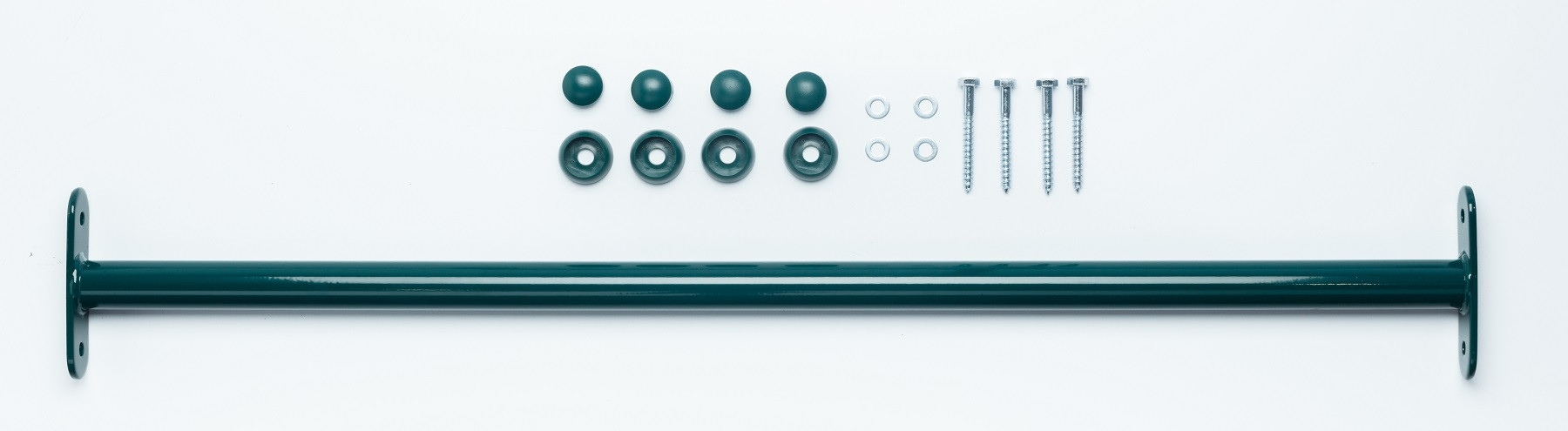 DICE Metalen Duikelstang Duikelrek Rekstok - Groen - 90 cm