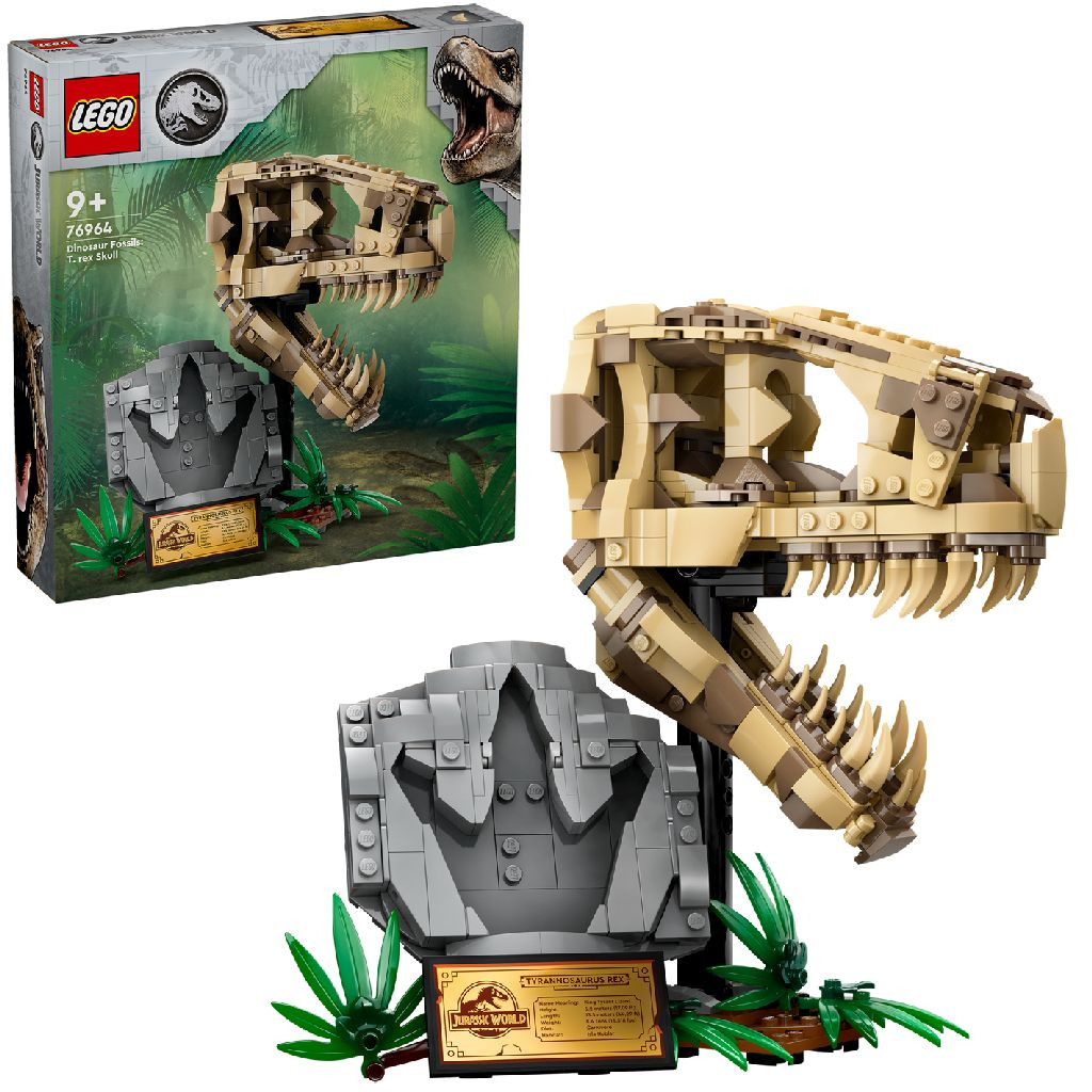76964 LEGO Jurassic World Dinosaurusfossielen: T.-Rex Schedel