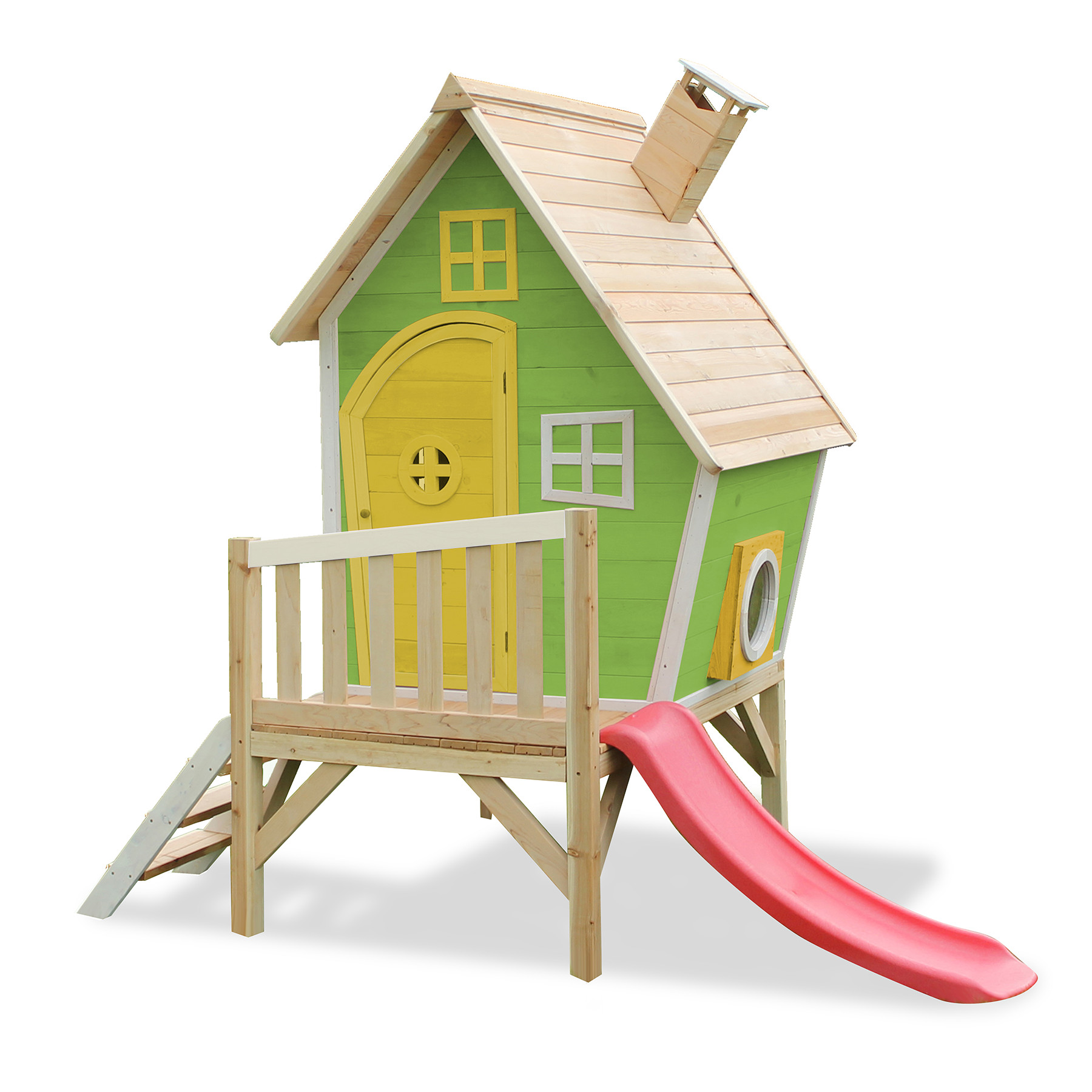 Exit Fantasia 300 - Houten speelhuis - Groen