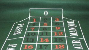 Roulette kleed 180 x 90 cm