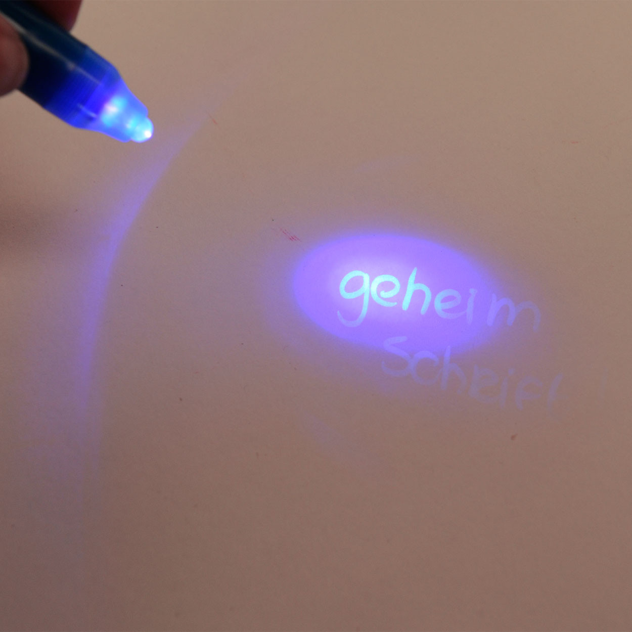 Pen Geheimschrift met Licht
