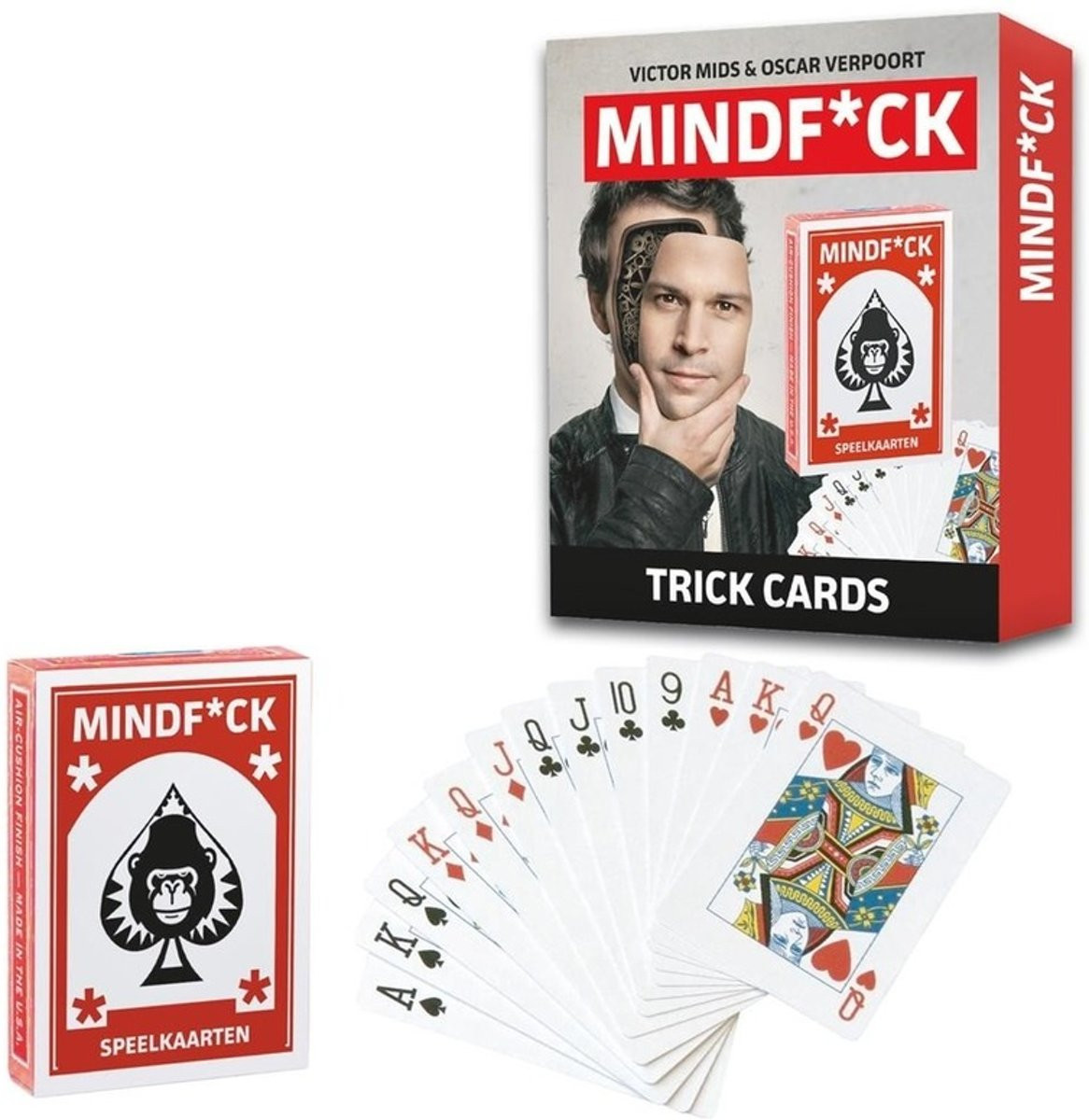 Speelgoed Mindfuck Victor Mids spel - Trick cards - Magie kaarten - Kaarttrucs voor kinderen