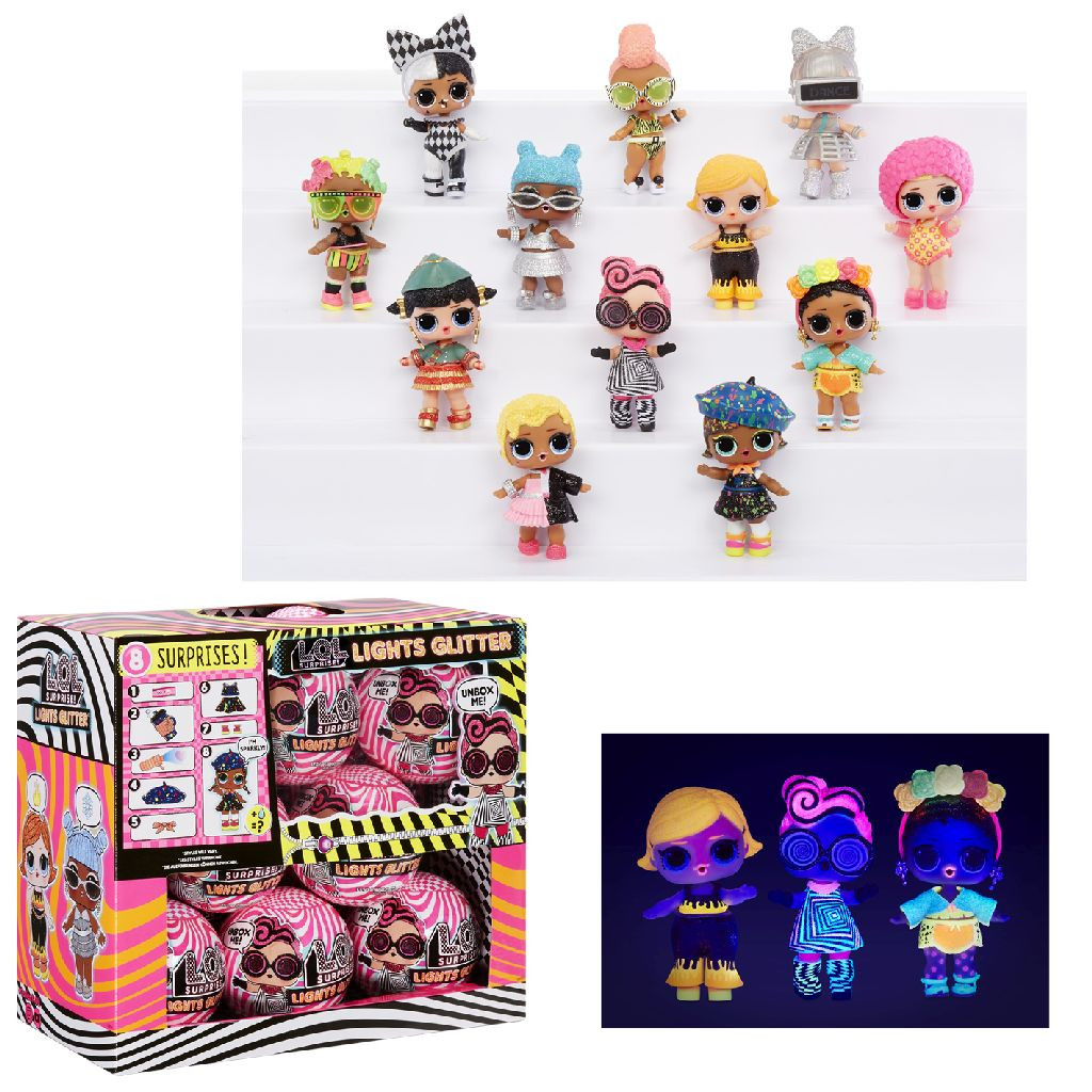 L.O.L. Surprise! Lights Glitter Ball - Per Stuk