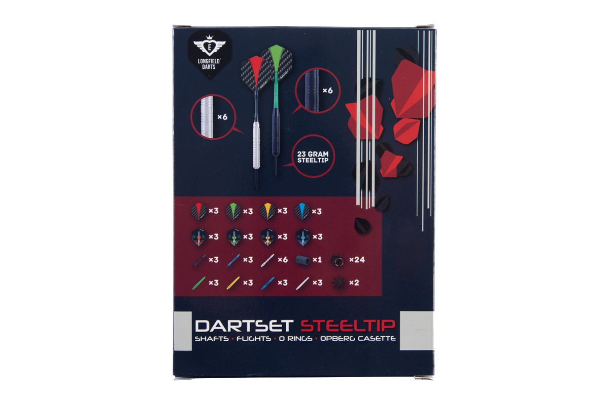 Longfield Steeltip Dartset - 4 Sets
