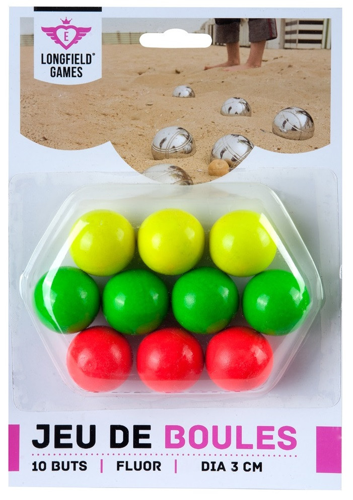 Buts 10x - Hout - Fluor - 30 mm