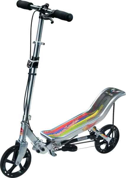 Space Scooter - Step - Silver - Zilver