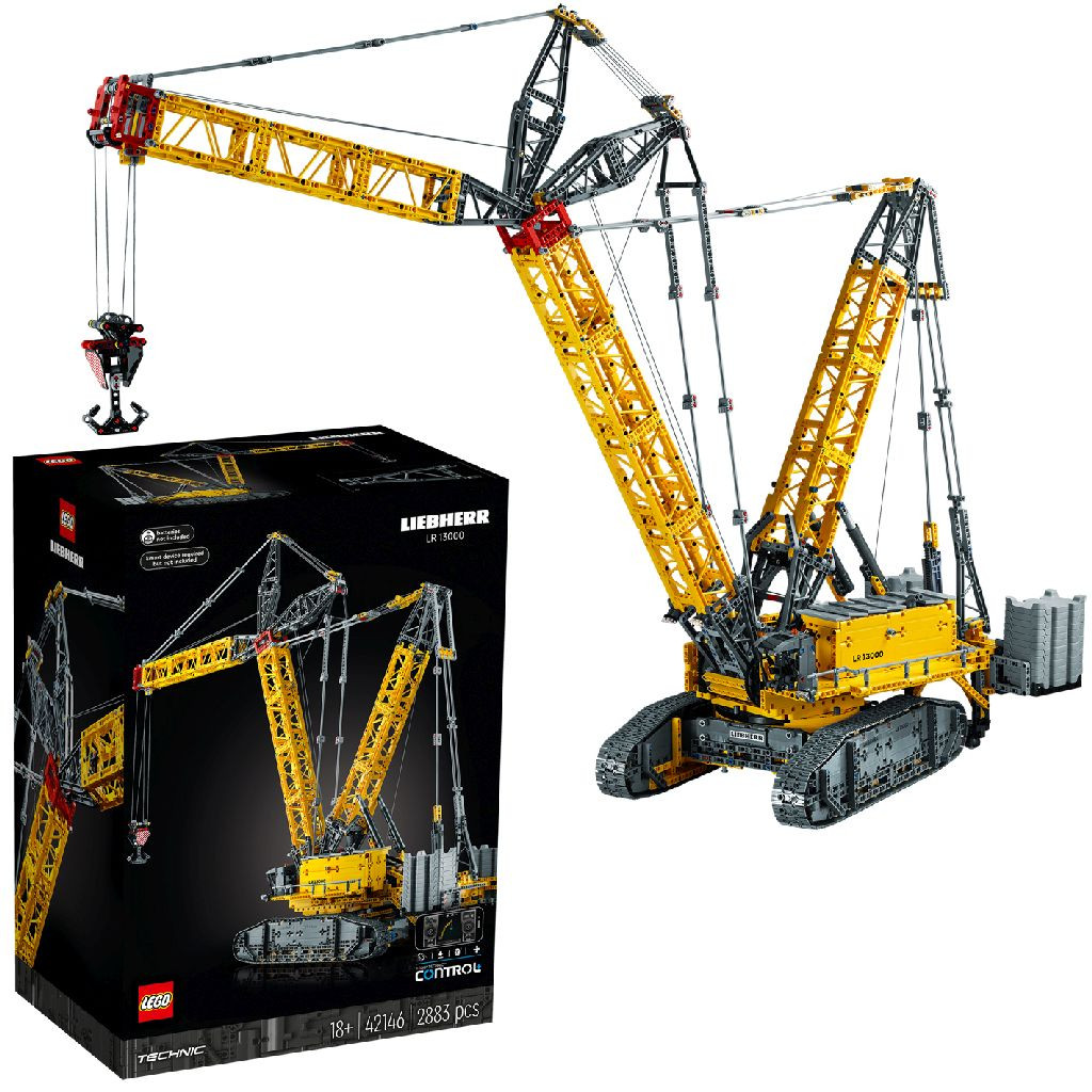 42146 LEGO Technic Liebherr Rupsbandkraan LR 13000