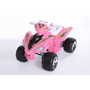 Step2 Accuvoertuig Fun Wheels Super Quad Pink