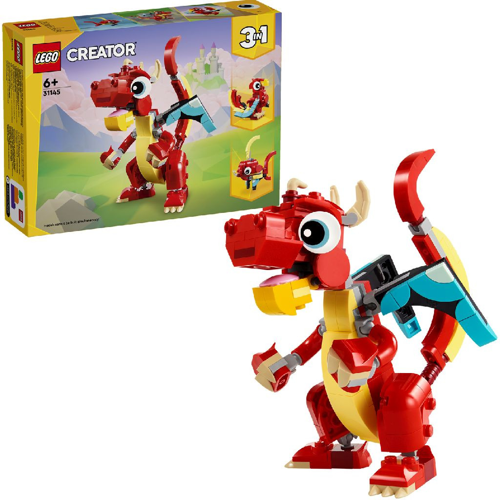 31145 LEGO Creator Rode Draak