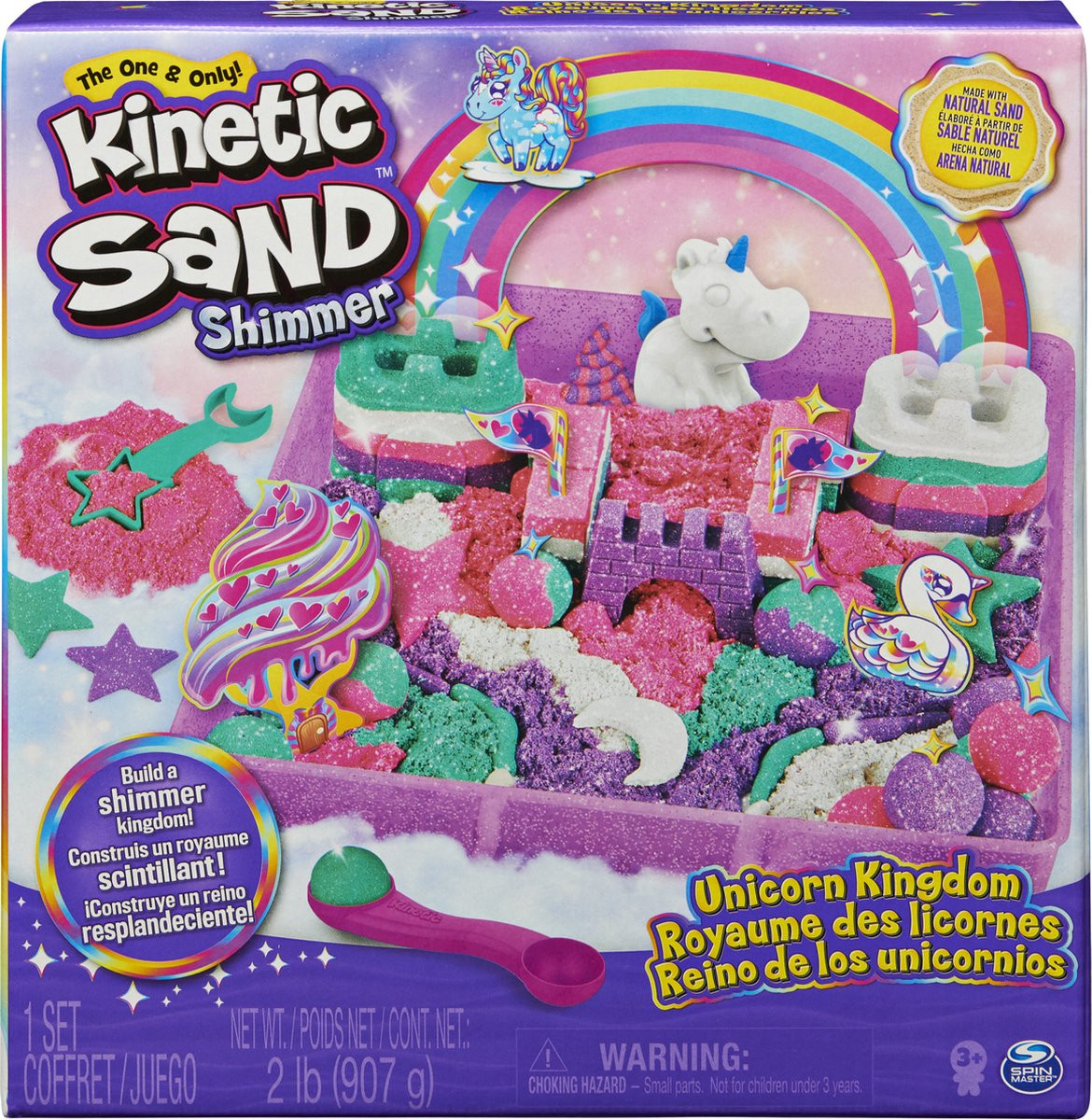 Kinetic Sand Shimmer - Eenhoorn Koninkrijk
