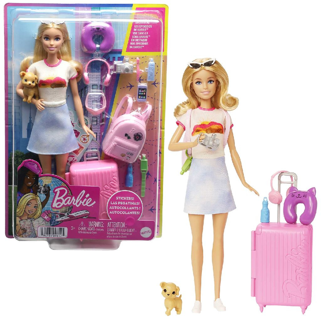 Barbie Gaat Op Reis - Modepop