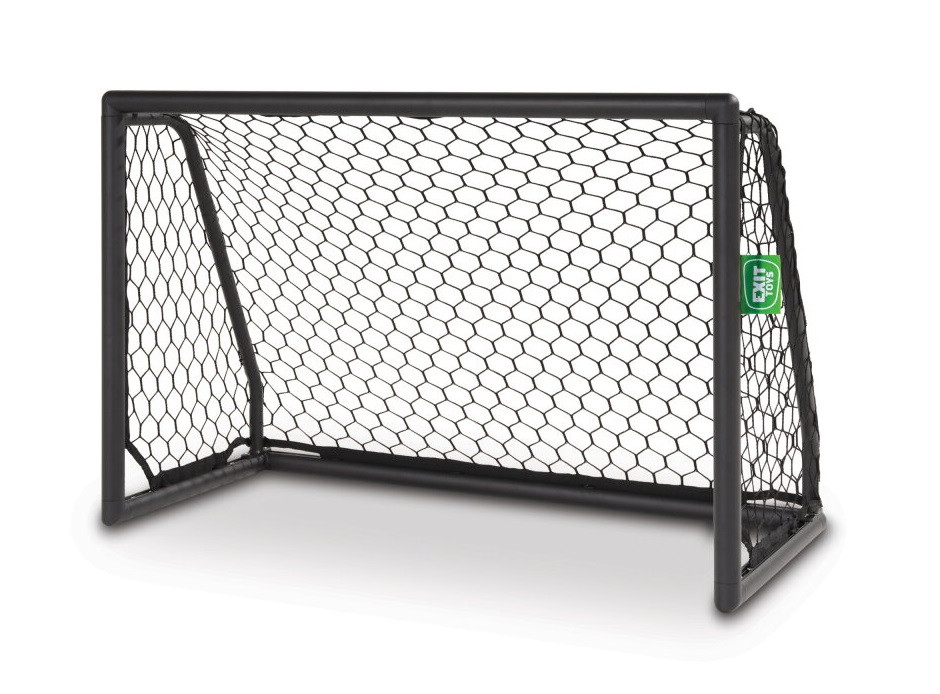 EXIT Scala Aluminium Voetbaldoel - 120 x 80 cm - Zwart