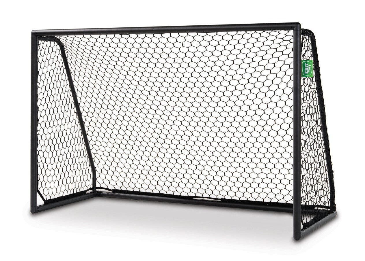 EXIT Scala Aluminium Voetbaldoel - 120 x 180 cm - Zwart