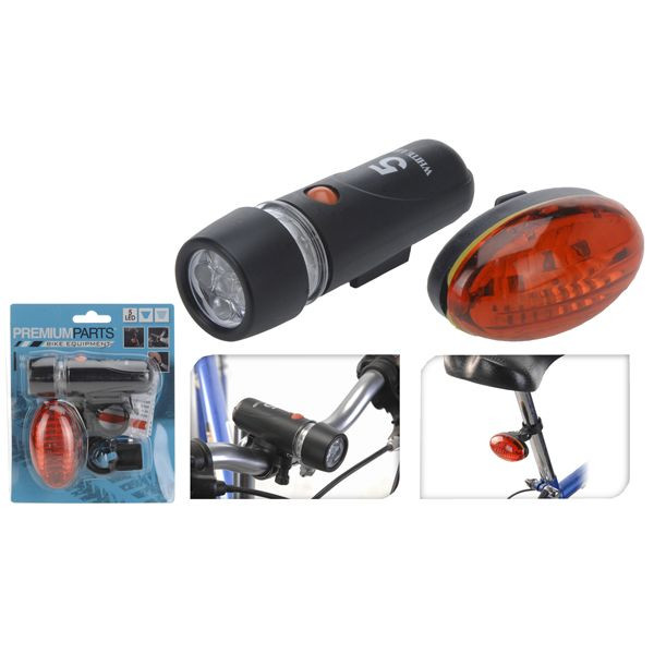 Fiets Kop- en Achterlamp