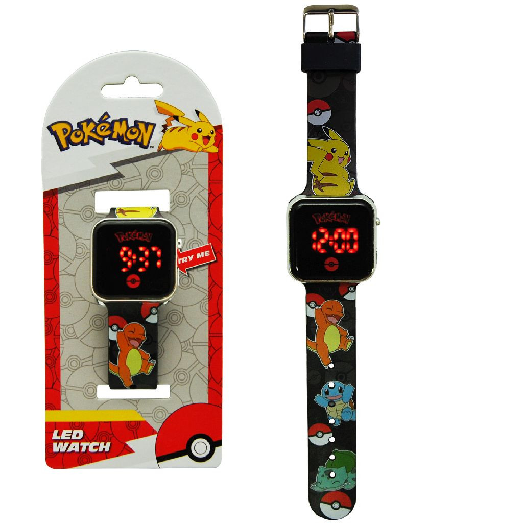 Pokémon Led Horloge