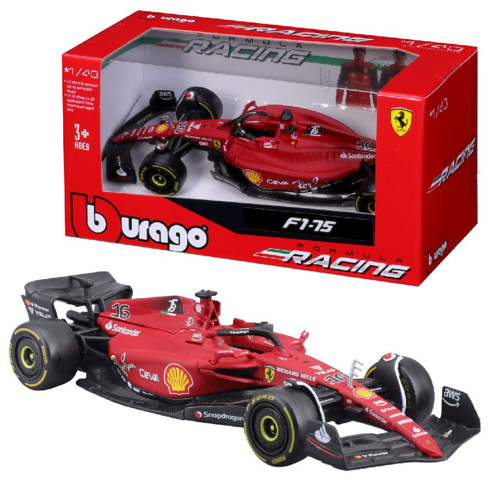Bburago Ferrari Leclerc 1:43 SF22 Nr 16 2022 