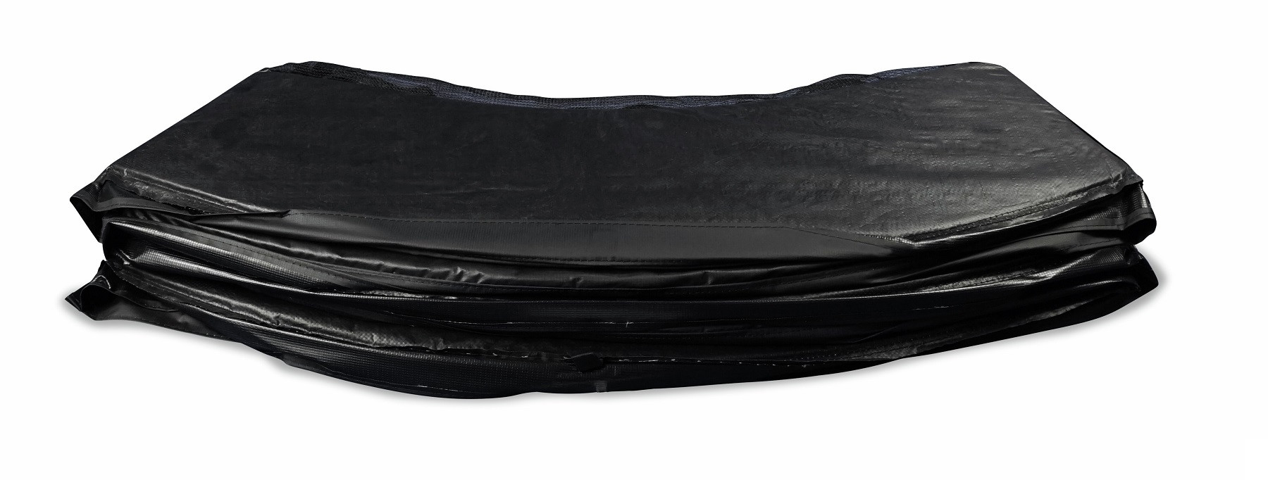 EXIT Trampoline Beschermrand - Silhouette - 244 cm - Zwart met Limegroene Rand - (zonder ground lower net)