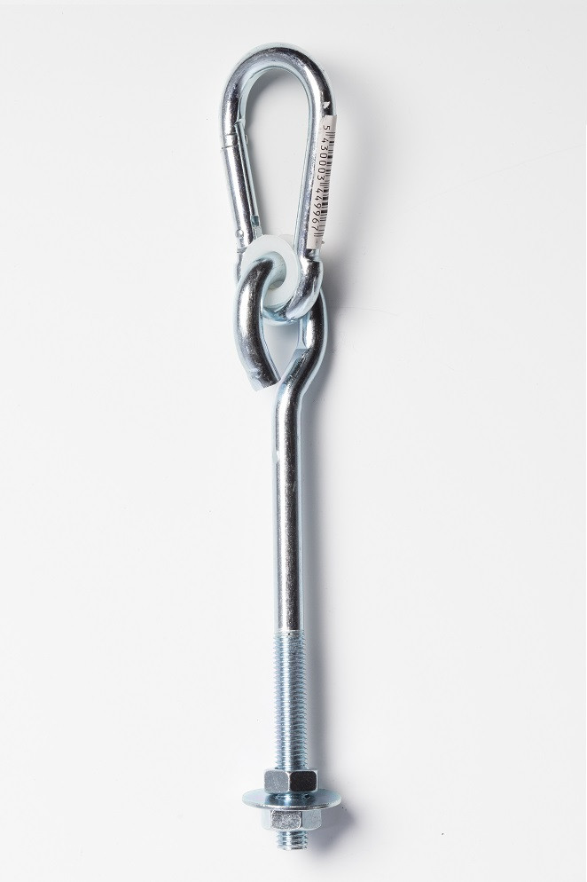 Schommelhaak - Dwarsdoor M12 x 160 mm