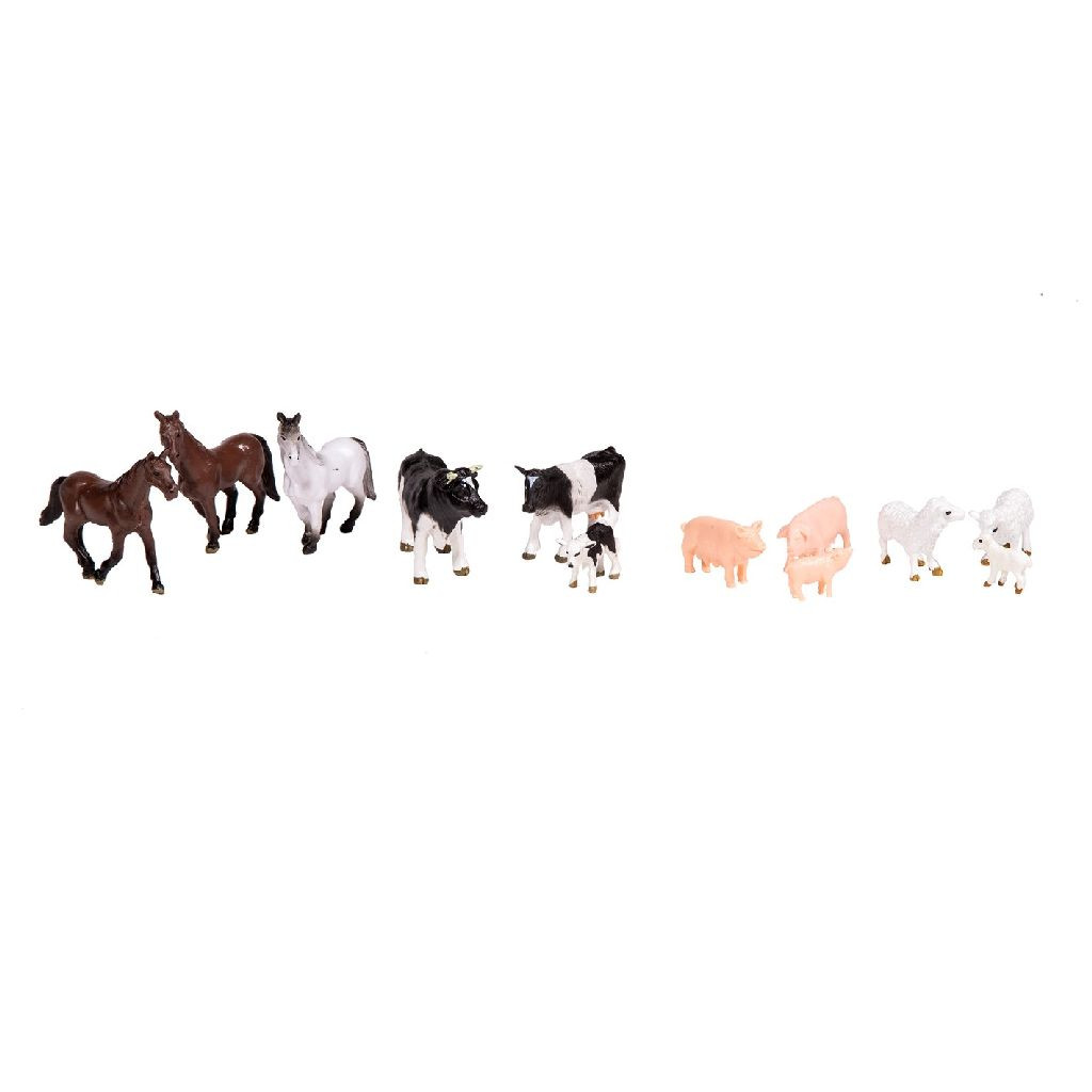Dutch Farm Line Boerderijdieren 12 Delig