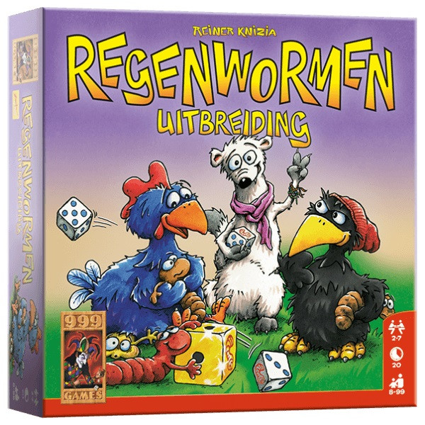 Regenwormen - Uitbreiding - Dobbelspel