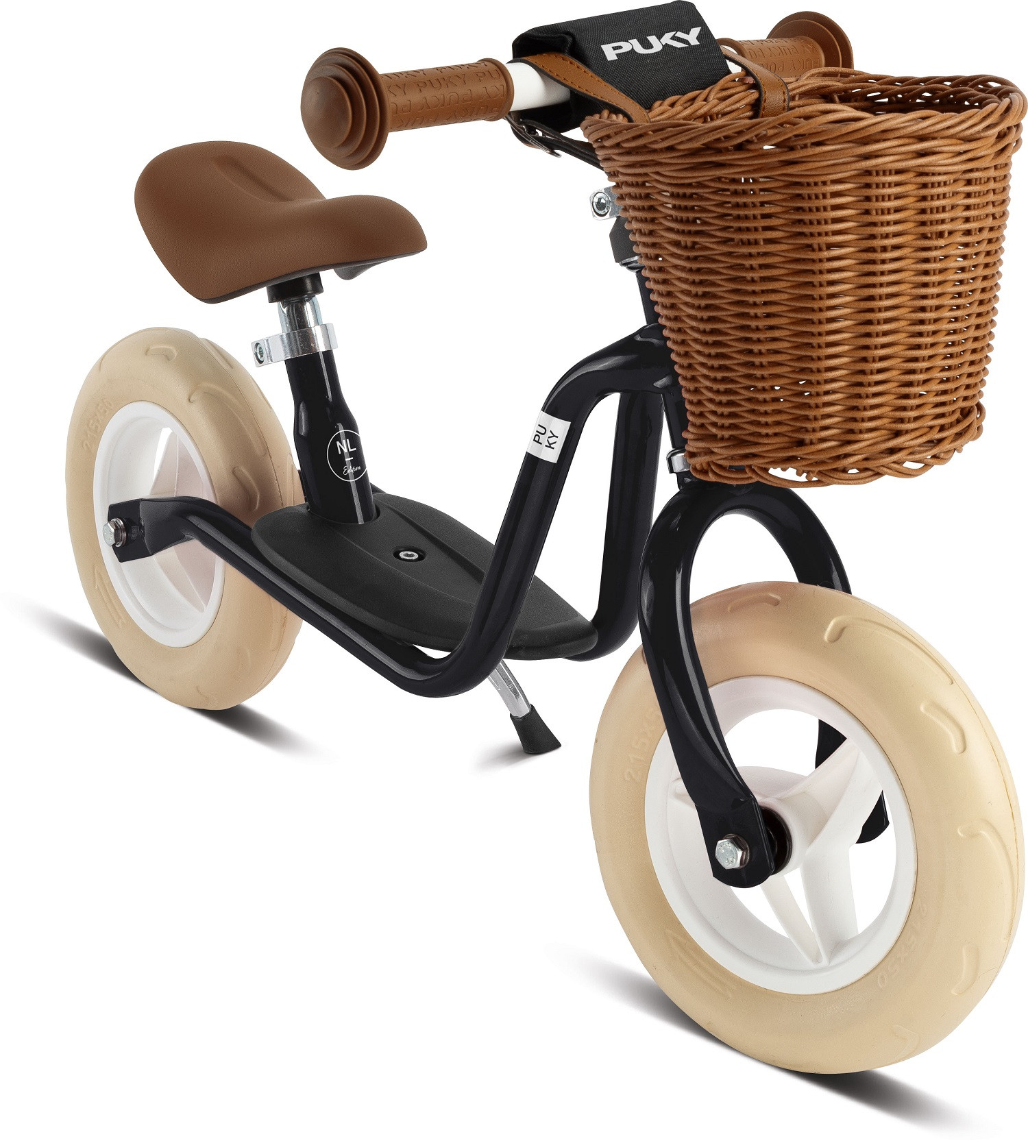 PUKY 1510 LR M CLASSIC - Loopfiets met Mandje - Zwart