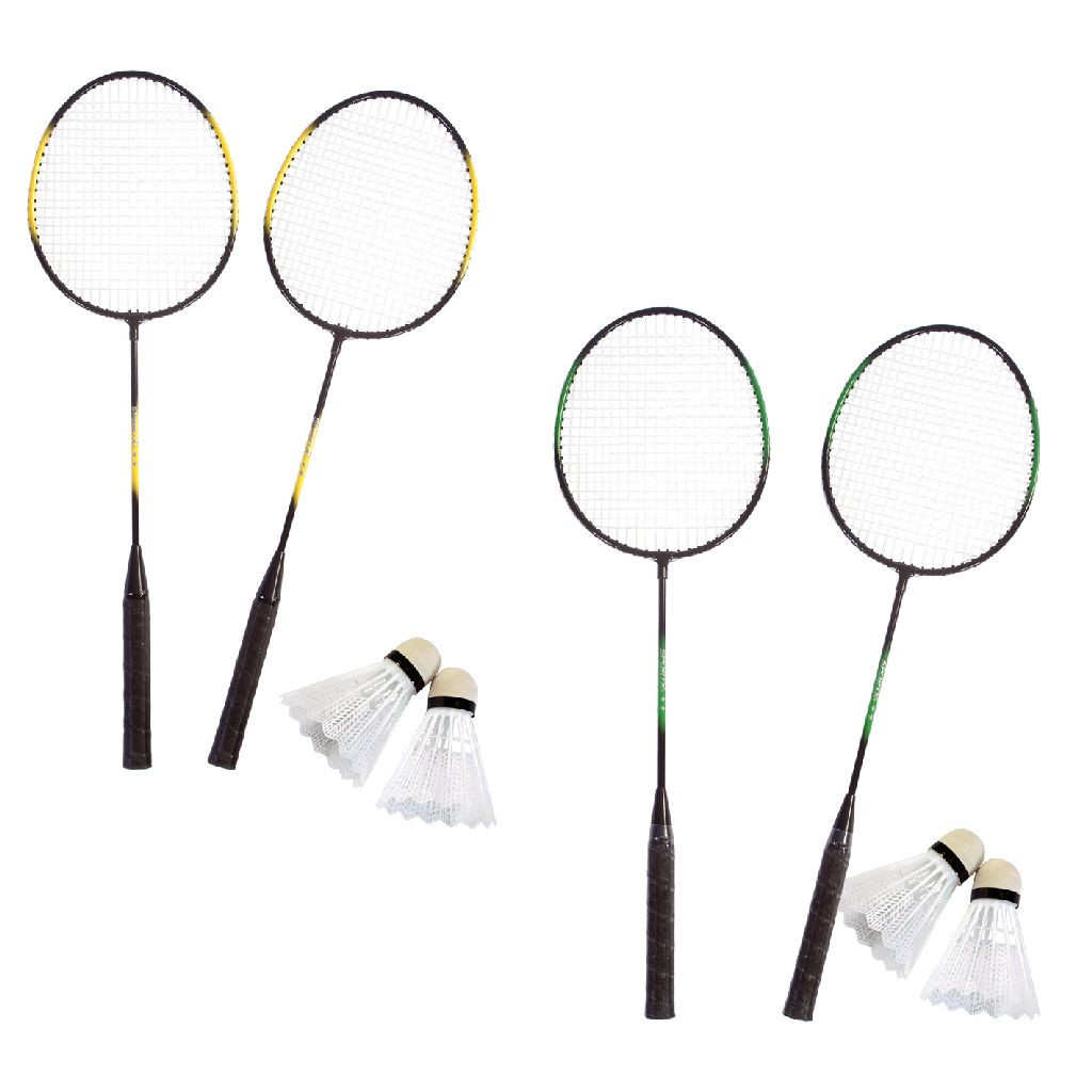 SportX Badmintonset inclusief 2 Shuttles - Prijs per Set