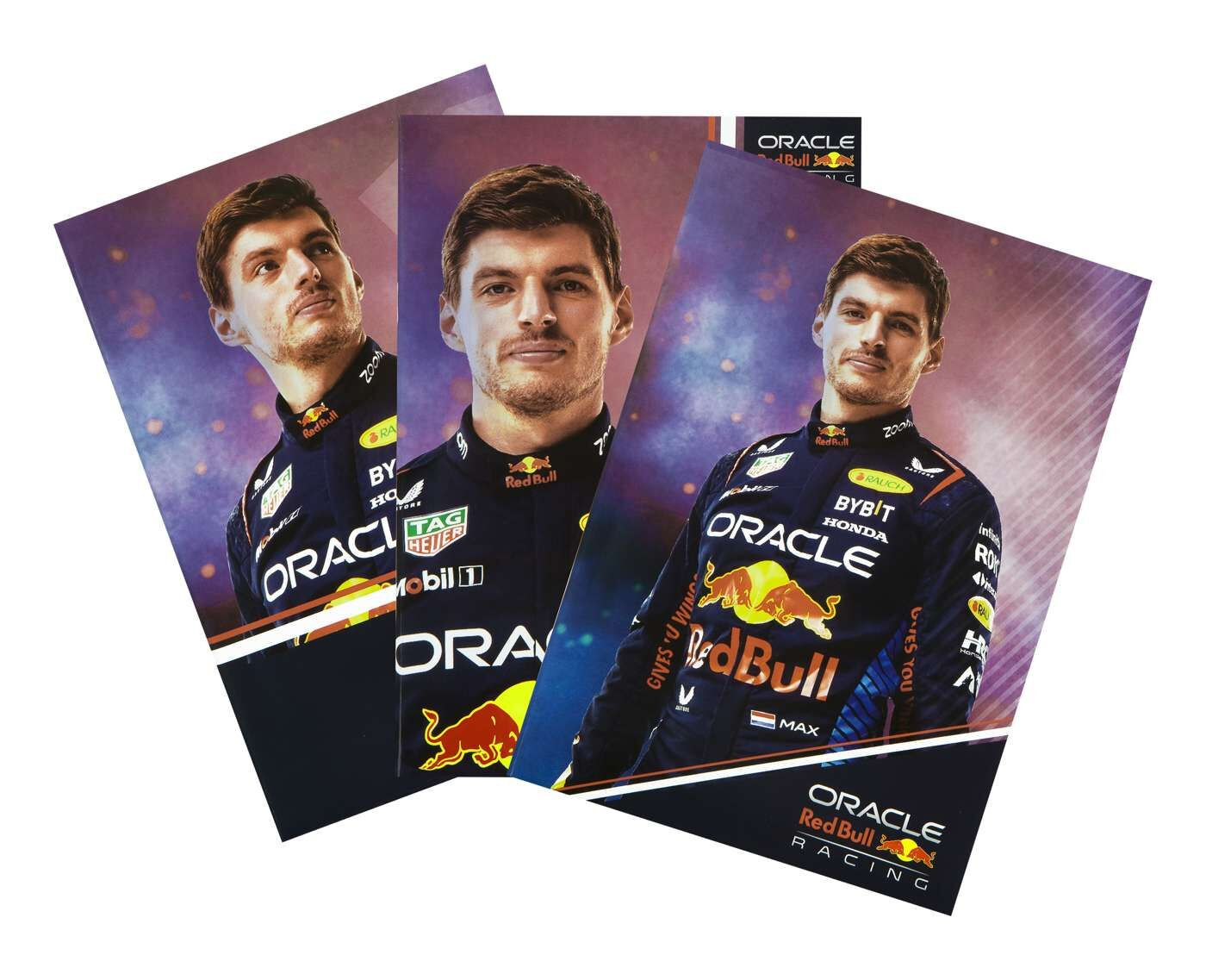 Red Bull Max Verstappen - Schriften 3 stuks - Formule 1