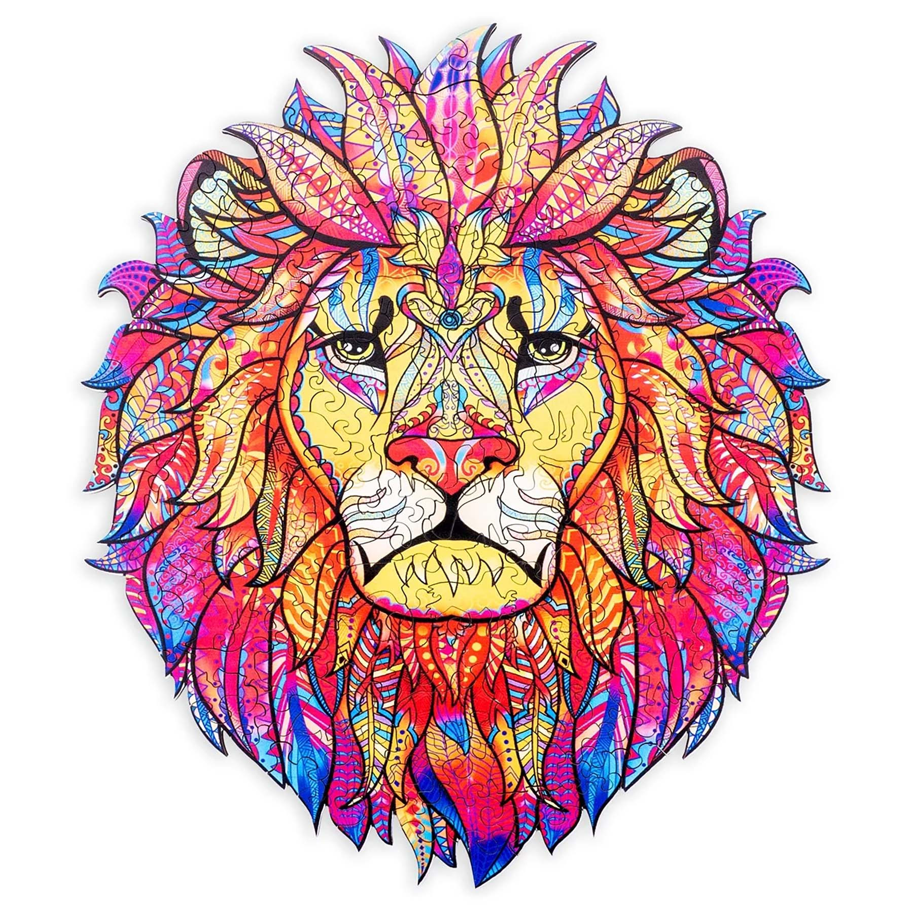 Dierenpuzzel Leeuw - A3 Hout