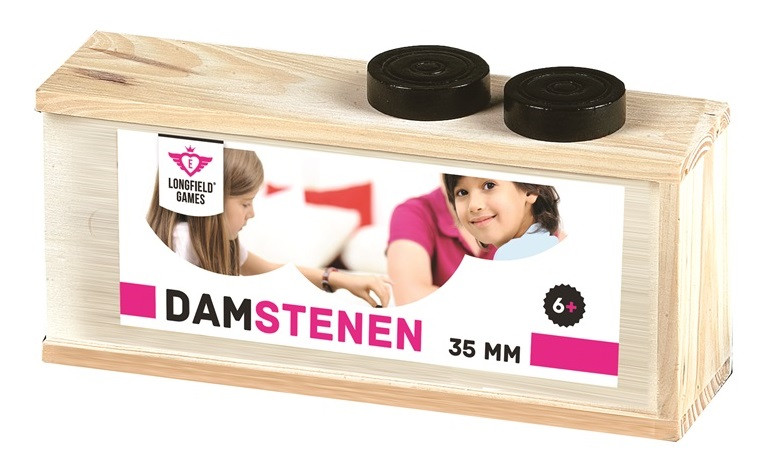 Damstenen in kistje - 35 mm