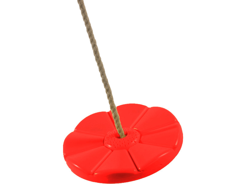 KBT kunststof schotelschommel - PP - Rood