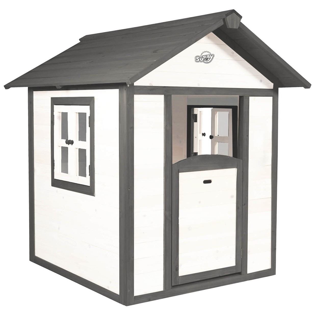 AXI Lodge - Grijs / Wit - Houten Speelhuis 