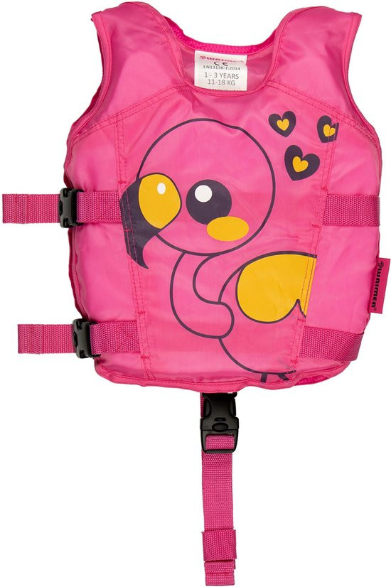 Waimea Zwemvest Dier - Roze - Flamingo  -  1-3 Jaar - 11-18 kg 