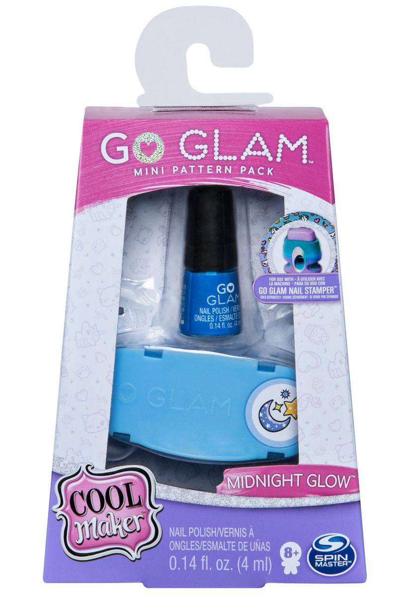 Cool Maker - Go Glam Nail Fashion Pack - Navulling  - Roze of Blauw