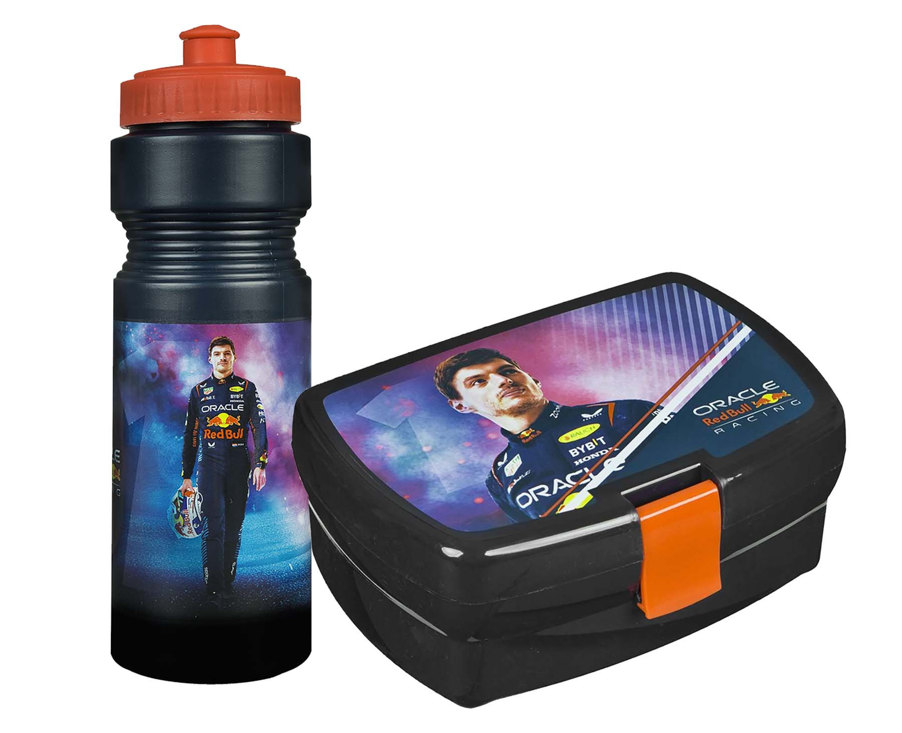 Max Verstappen Lunchbox en Bidon Drinkfles - Set - Formule 1 - Back to School