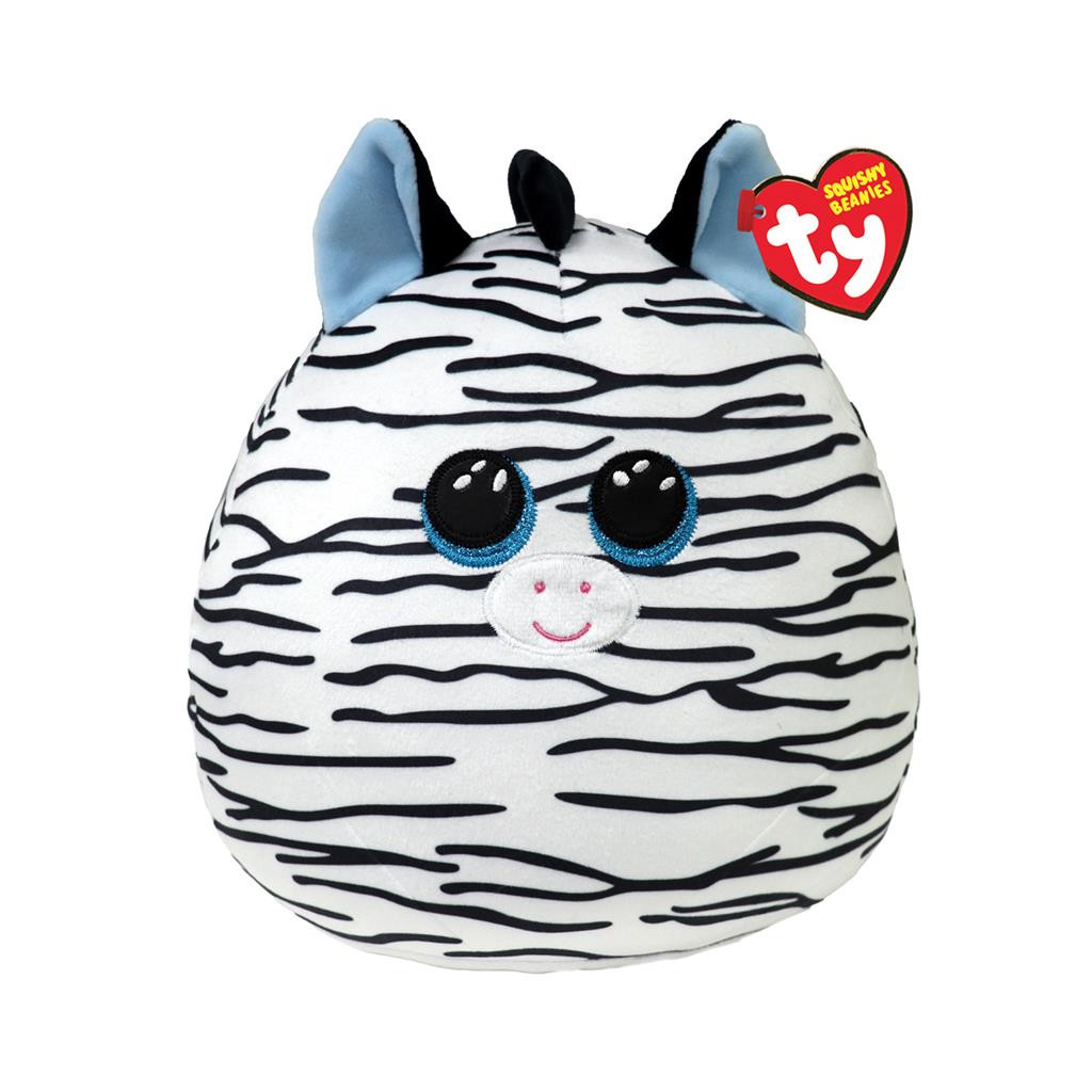 Ty Squish a Boo - Xander Zebra - Knuffel - 20 cm