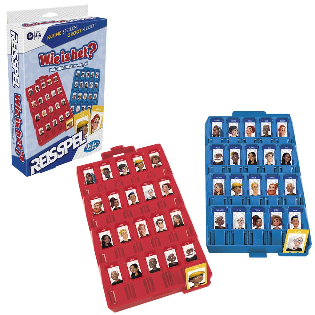 Hasbro Wie Is Het? - Reisspel