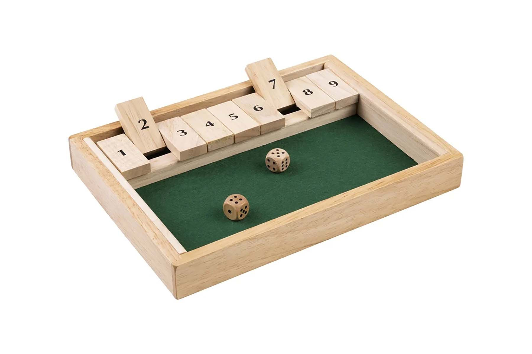 Shut The Box - Spel - 28 cm - 1 persoon