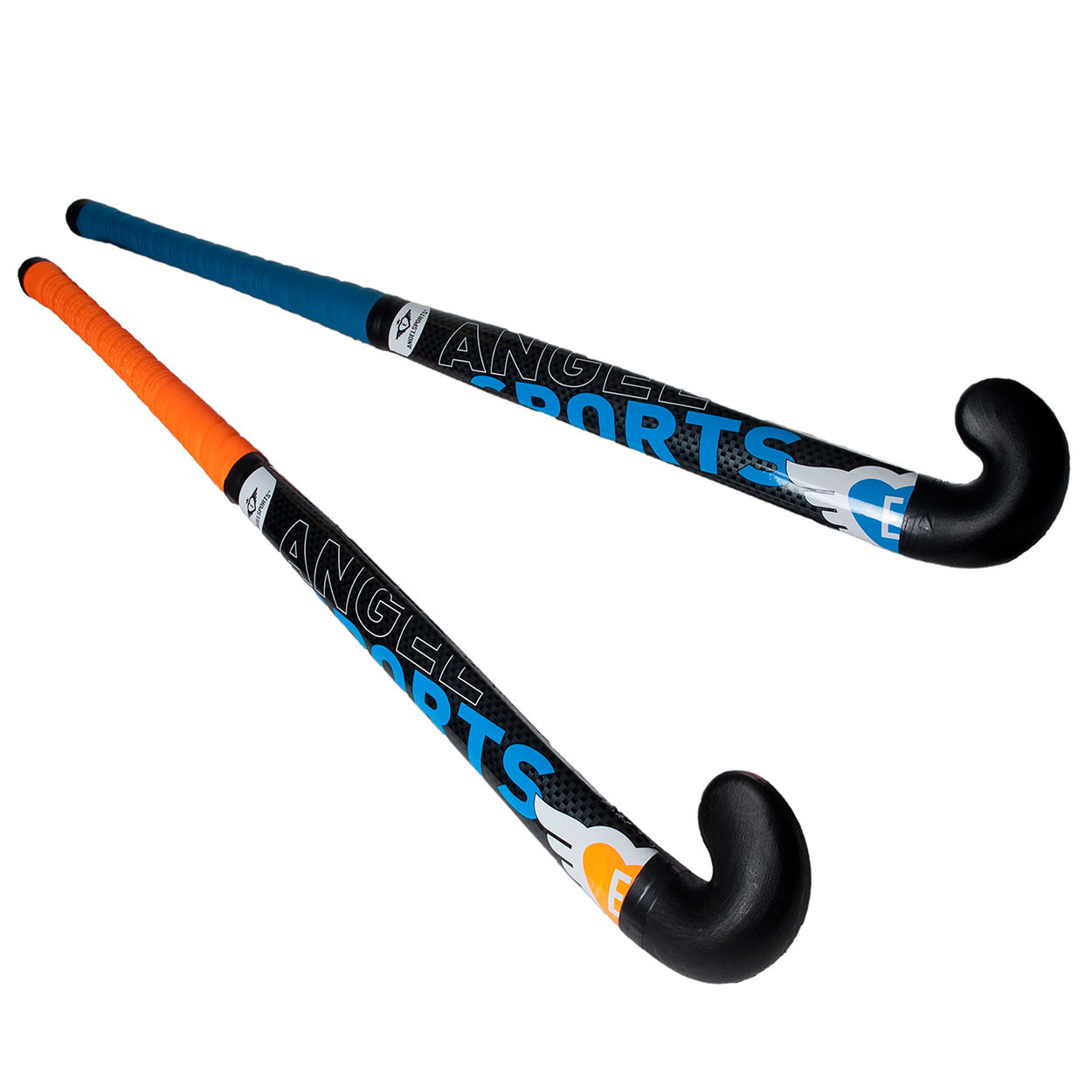 Angel Sports Hockeyset - Kunststof - 34 Inch - Oranje / Blauw
