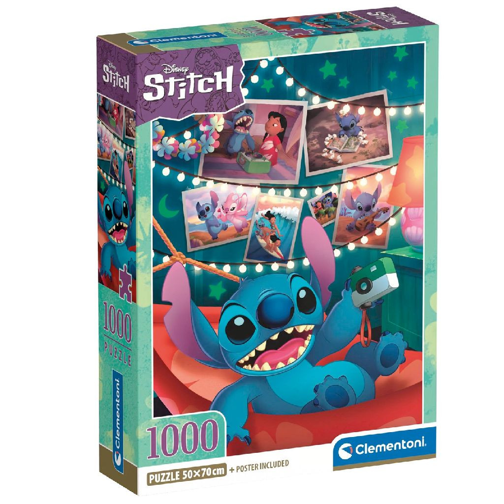 Clementoni Stitch Puzzel - 1000 stukjes
