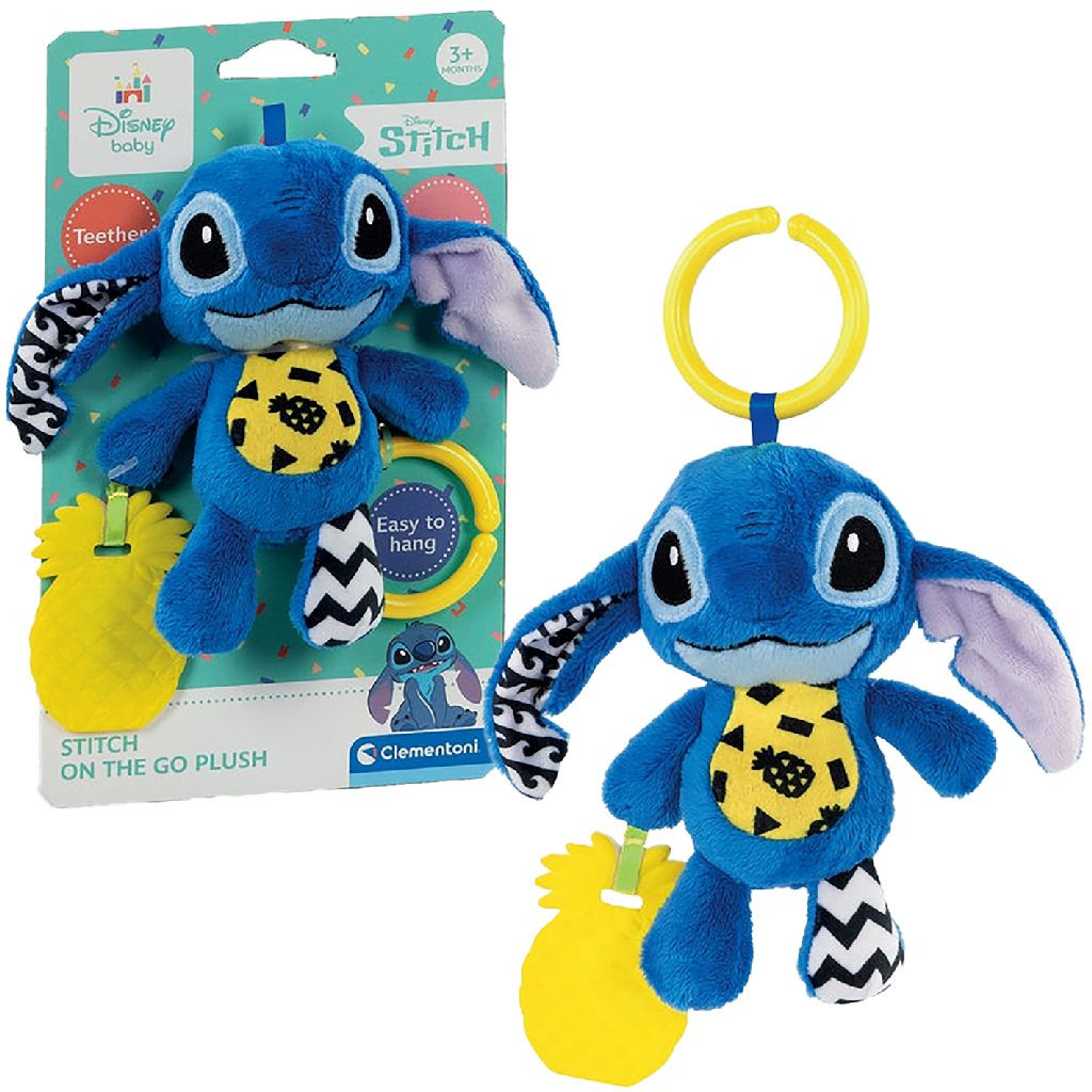 Clementoni Baby Stitch Activiteitenknuffel - Blauw