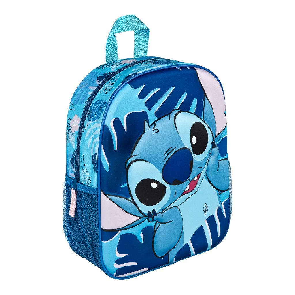 Stitch 3D Rugzak Undercover - Lilo & Stitch - Rugzak - 3D Print - Blauw